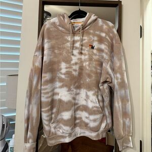 Aviator Nation HAND DYED PULLOVER HOODIE RELAXED - TIE DYE SAND